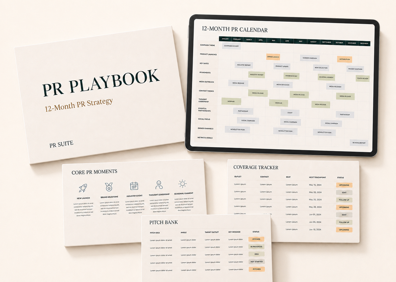 PR Playbook
