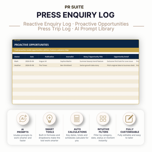Press Enquiry Log — Hero