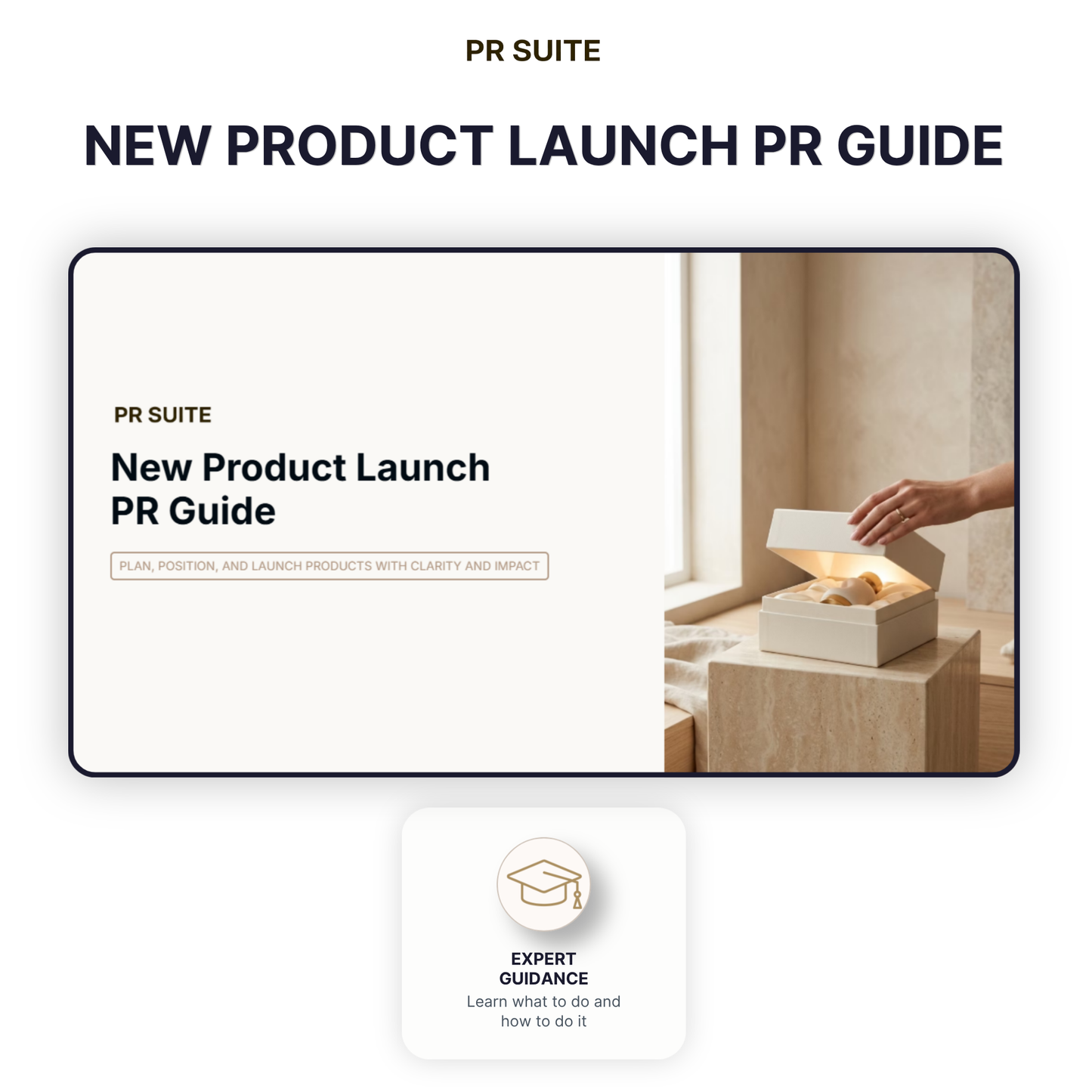New Product Launch PR Guide — Hero